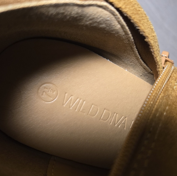 Wild Diva Lounge Amaya Women's Over The Knee Tie Up High Block Heel Dress Boots - Picture 13 of 14